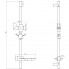 Стойка душевая LM8062C