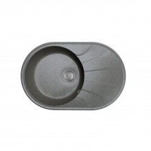 Мойка DR.GANS Виола 740х480мм черный
