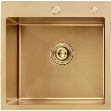 Мойка АFLORN AF95050W 3мм 50/50 залотой сатин 